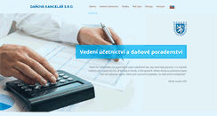 Desktop Screenshot of danovakancelar.cz